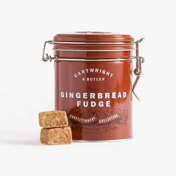 Cartwright & Butler Gingerbread Fudge in Tin — Wholesale