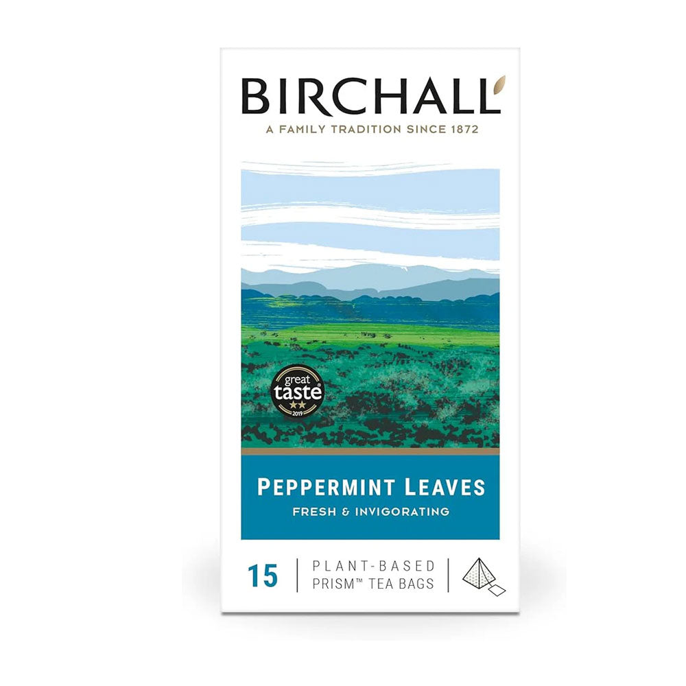 Birchall Plant-Based Prism Tea Bags 15pcs - Peppermint — Wholesale