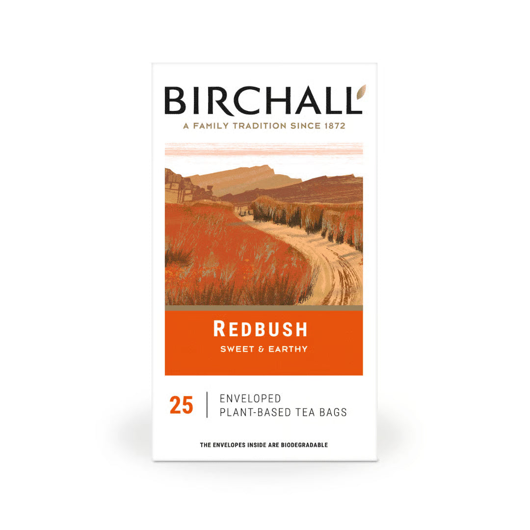 Birchall Enveloped Tea Bags 25pcs - Redbush — Wholesale