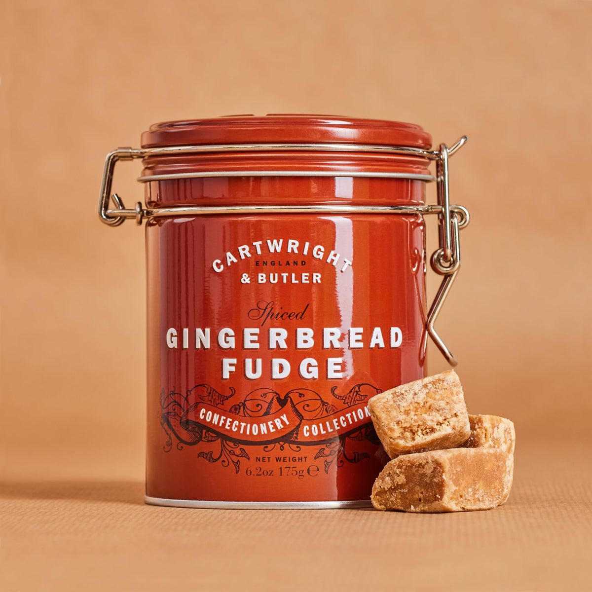 Cartwright & Butler Gingerbread Fudge in Tin — Wholesale