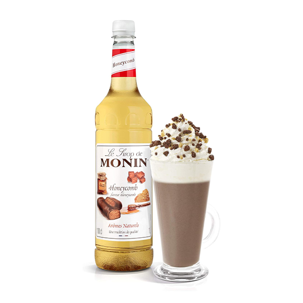 Monin Coffee Syrup 1L - Honeycomb — Wholesale