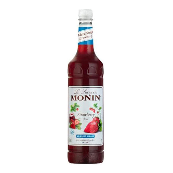 Monin Syrup 1L - Sugar Free Strawberry — Wholesale