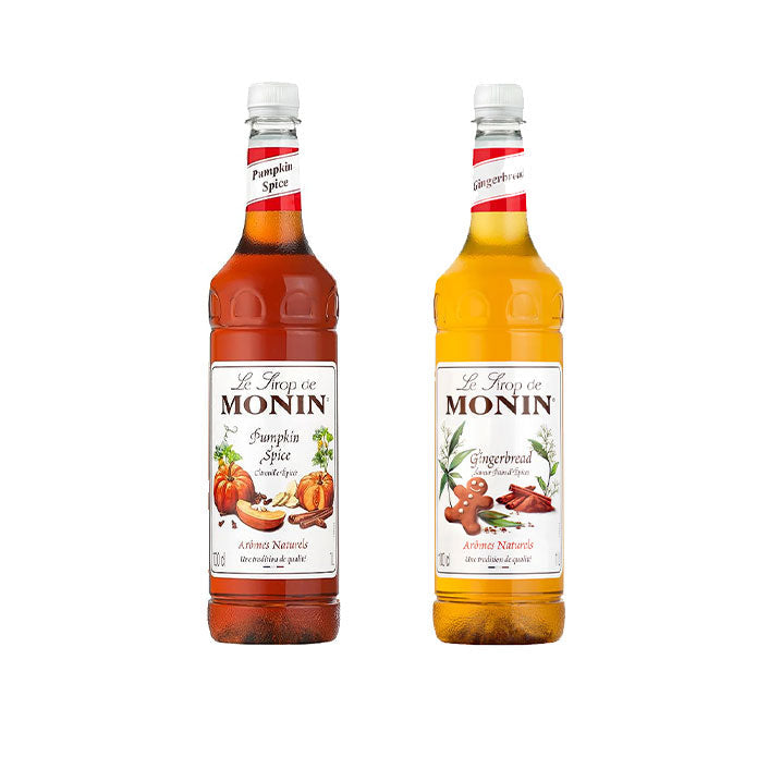 Monin Coffee Syrup 2 x 1L - Bundle — Wholesale