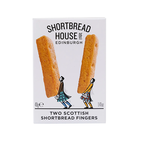 Shortbread House of Edinburgh Box of Two Scottish Original Shortbread Fingers 40g - Sporting Range — Wholesale