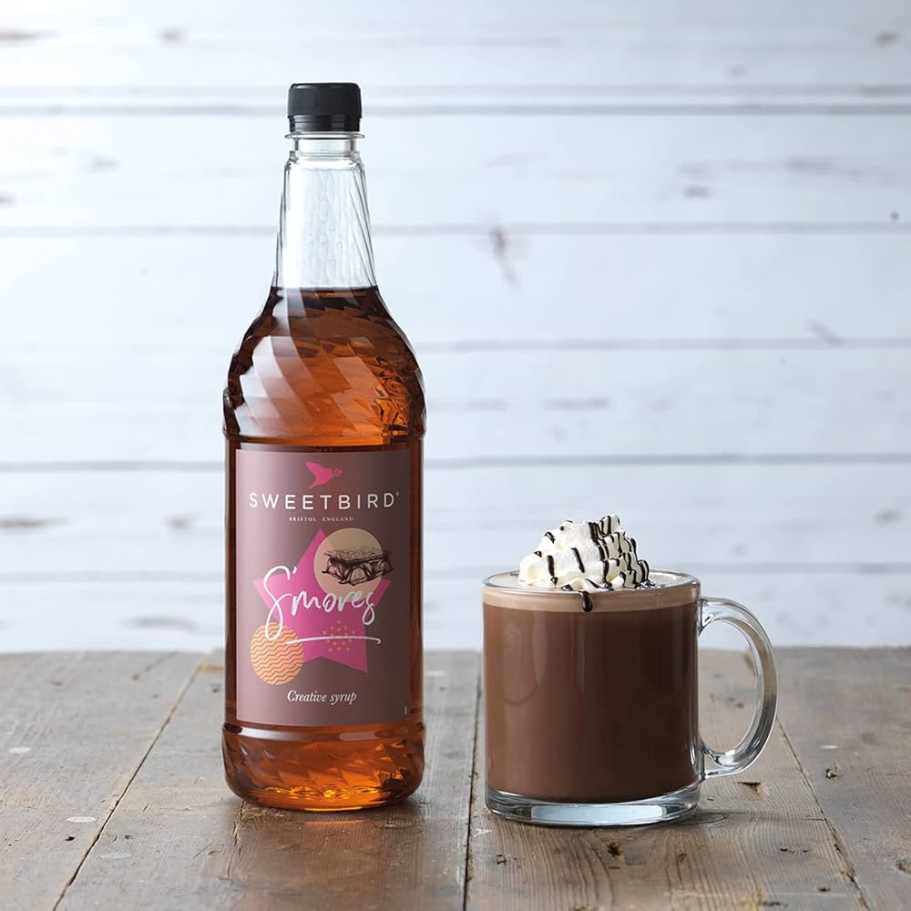 Sweetbird Coffee Syrup 1L - S'mores — Wholesale
