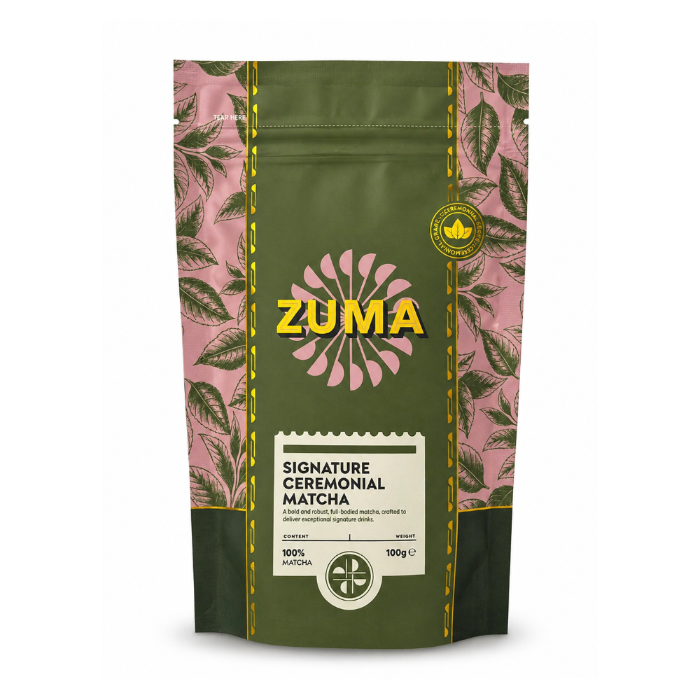 Zuma Signature Ceremonial Matcha Tea 100g Pouch — Wholesale