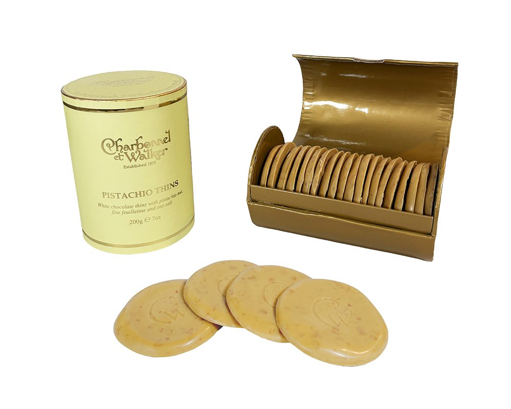 Charbonnel et Walker Pistachio Thins 200g Exp 08/10/2026 — Wholesale