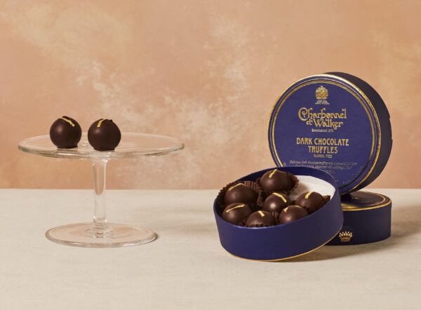 Charbonnel et Walker Dark Chocolate Truffles with Edible Gold Leaf 120g — Wholesale