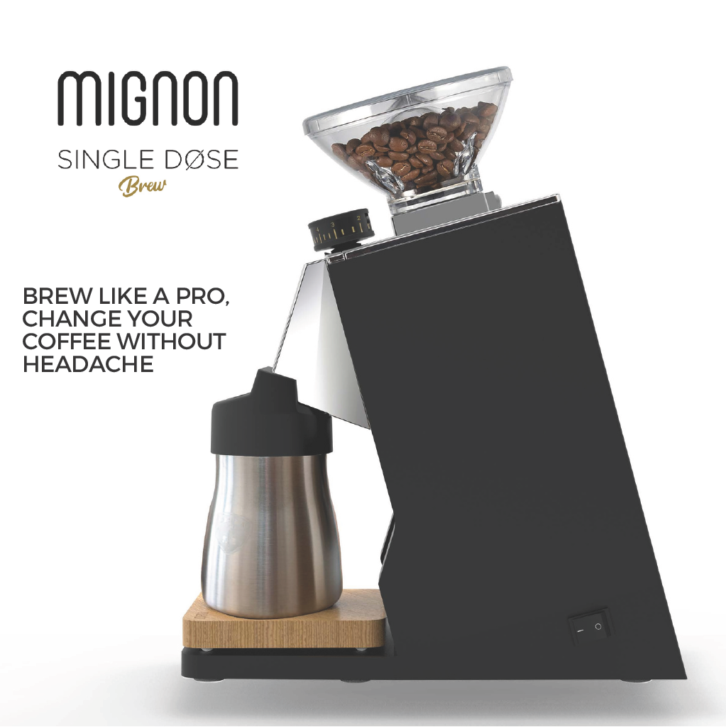 Commercial Eureka Oro Mignon Single Dose Pro 65 Grinder - Black