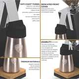 Commercial Eureka Oro Mignon Single Dose Pro 65 Grinder - Black
