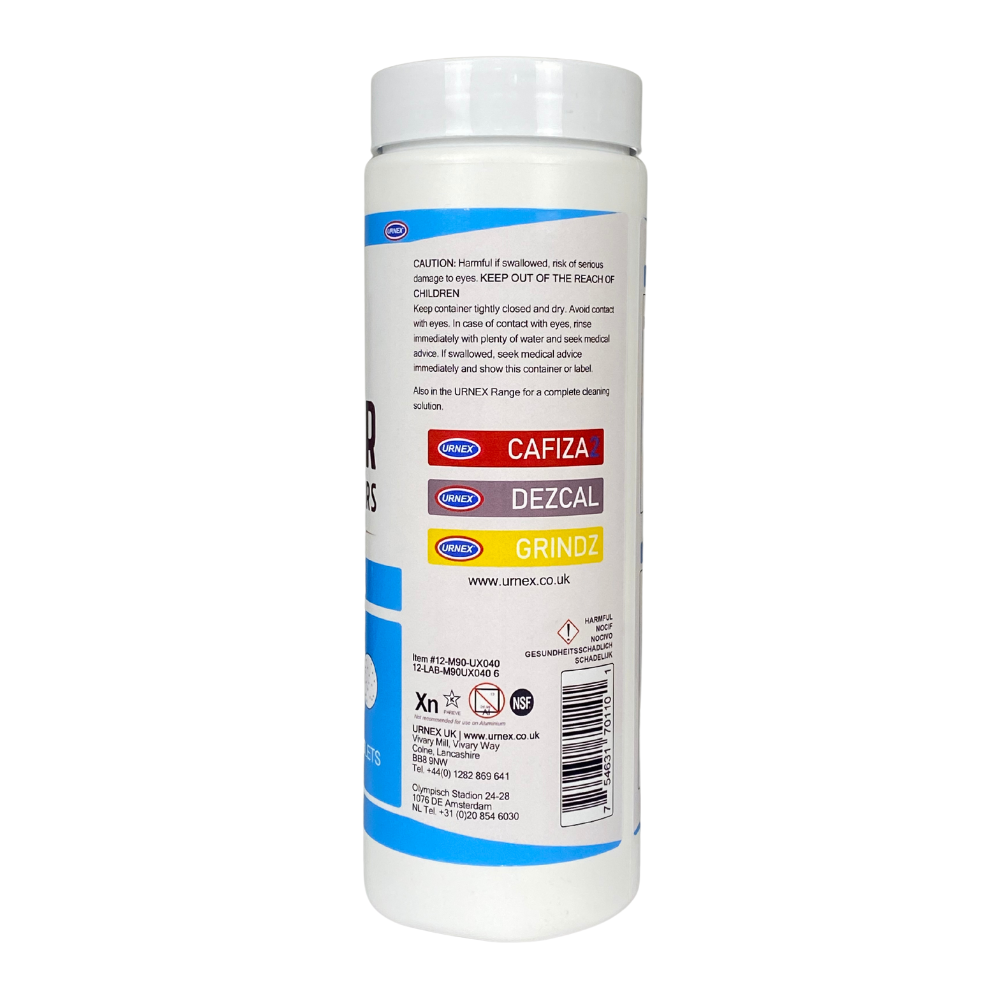 Urnex Rinza (M90) Milk Cleaning Tablets 40 Tablets (10g)