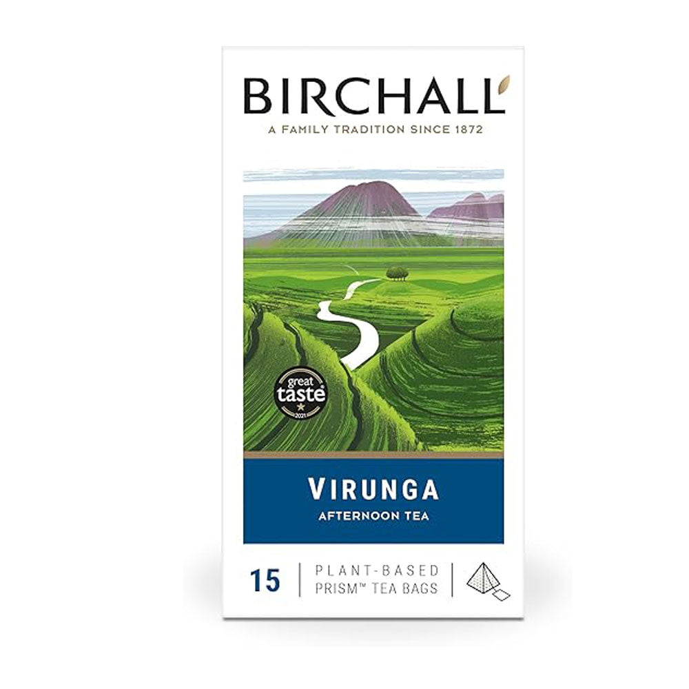 Birchall Plant-Based Prism Tea Bags 15pcs - Virunga Afternoon Tea — Wholesale