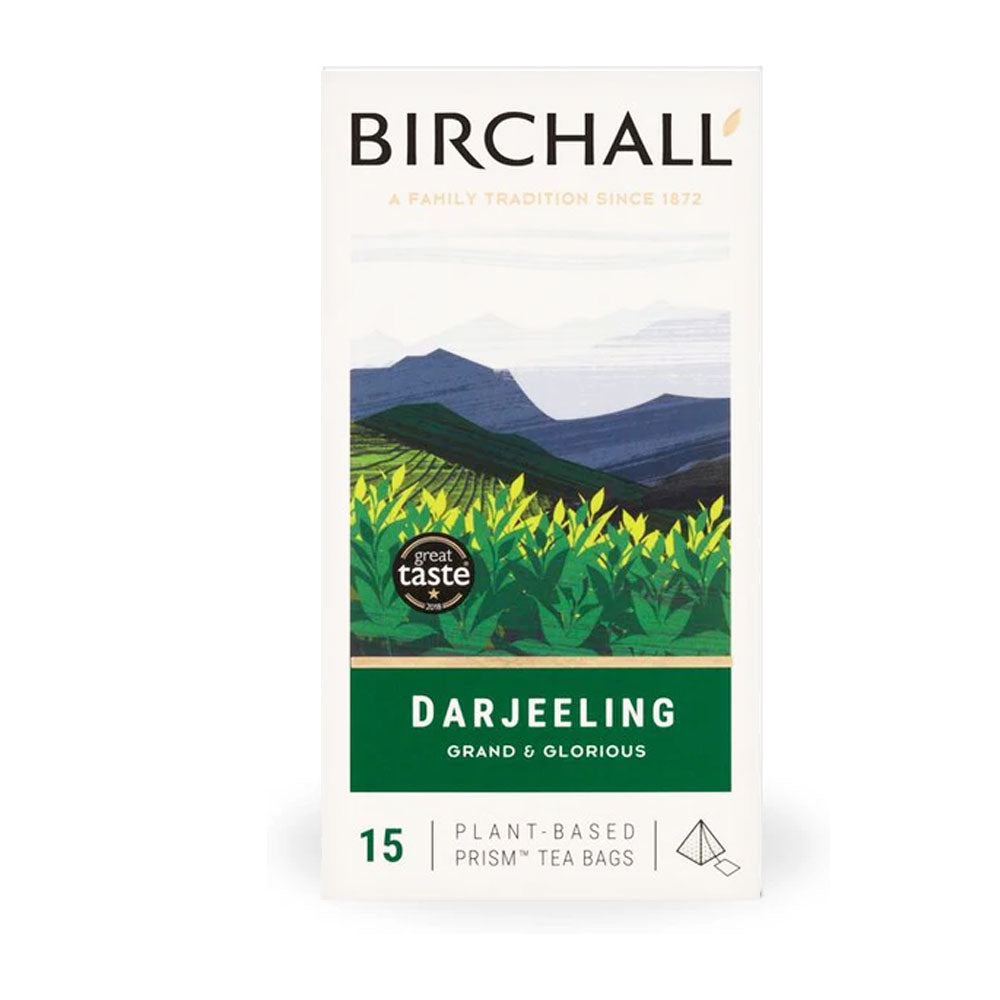 Birchall Plant-Based Prism Tea Bags 15pcs - Darjeeling — Wholesale