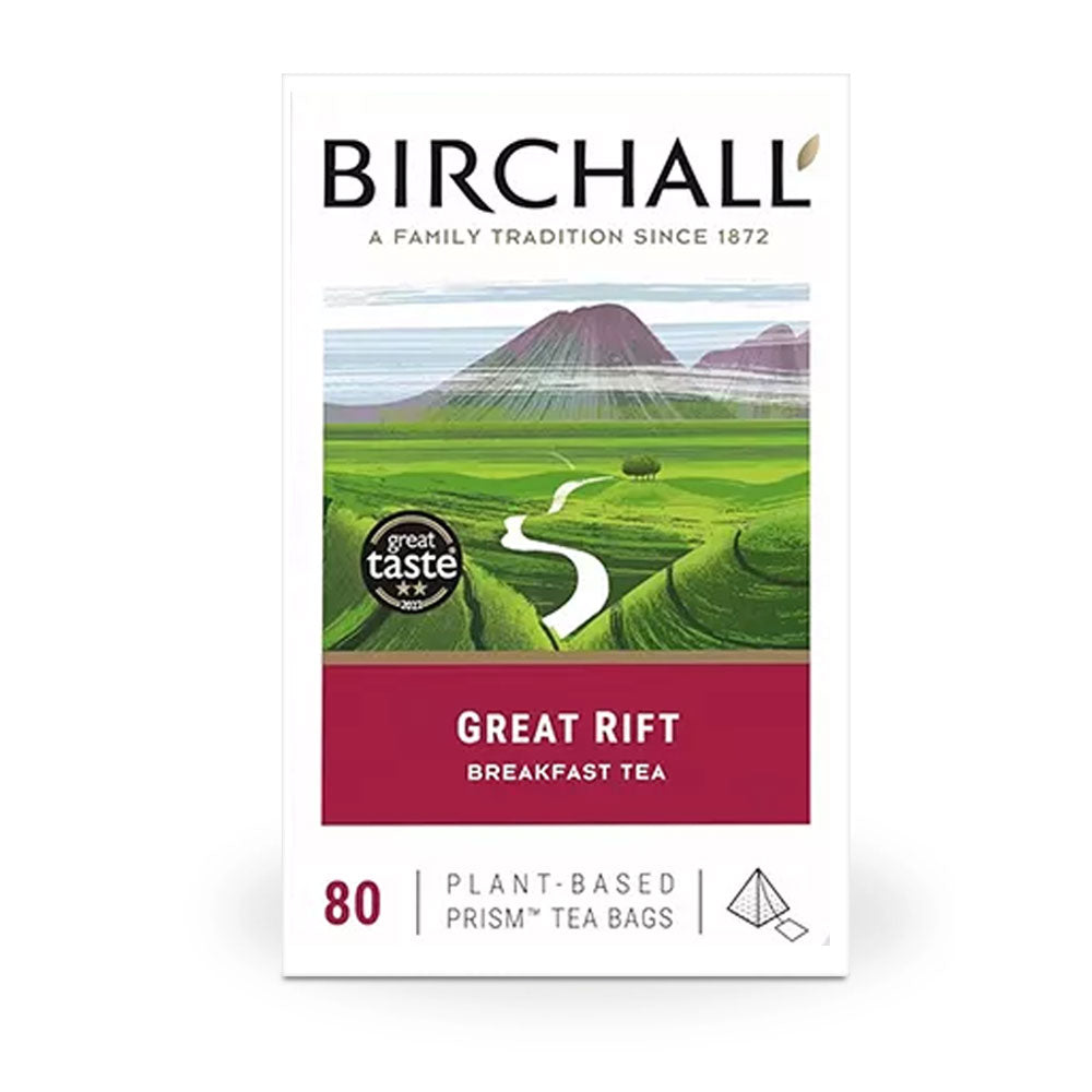 Birchall Plant-Based Prism Tea Bags 80pcs - Great Rift Breakfast Blend — Wholesale