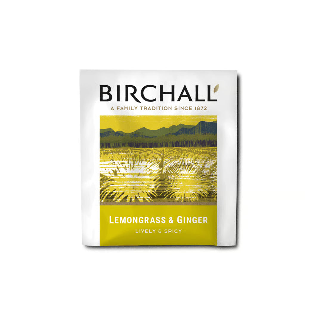 Birchall Enveloped Tea Bags 25pcs - Lemongrass & Ginger — Wholesale