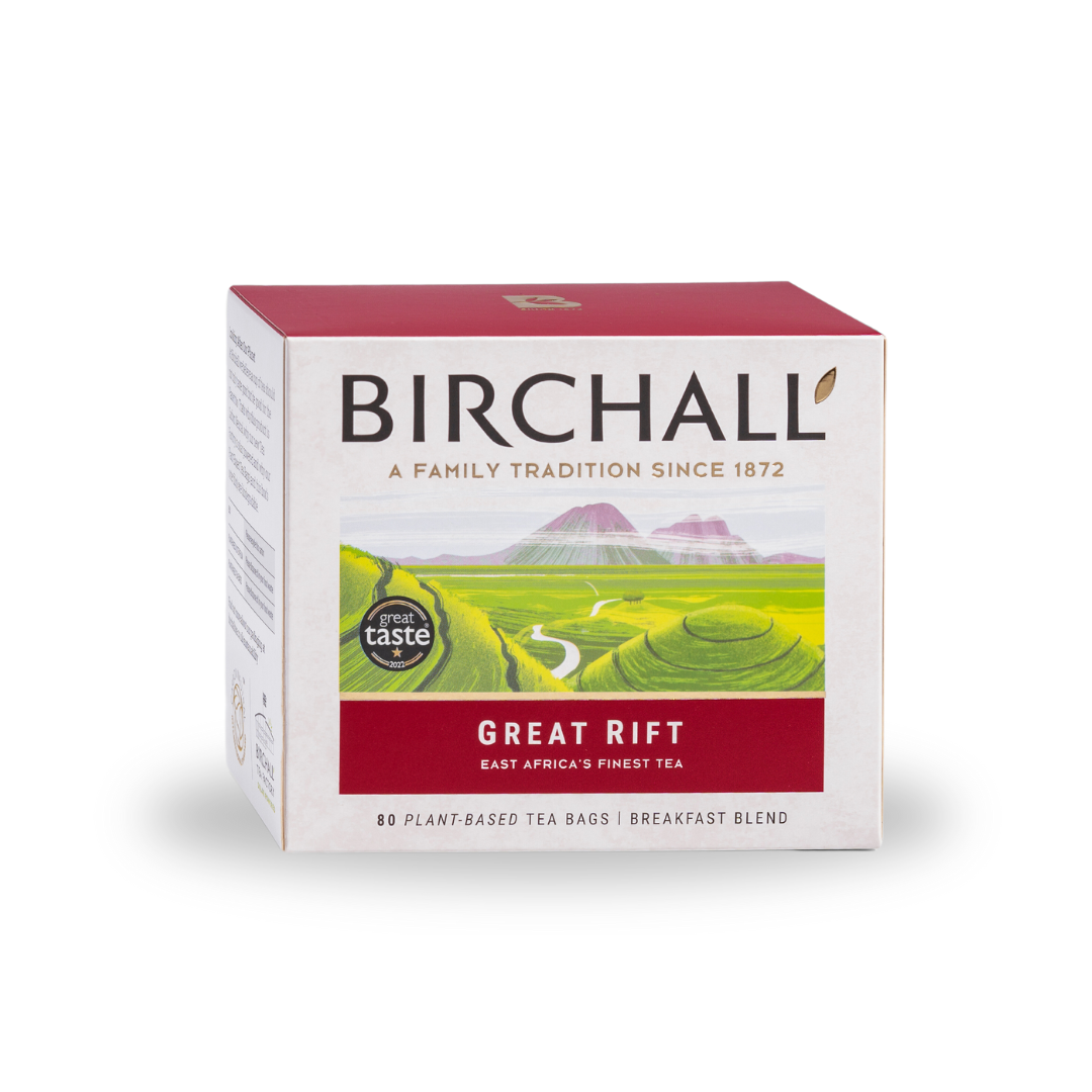 Birchall Plant-based Everyday Tea Bags 80pcs - Great Rift Breakfast Blend — Wholesale