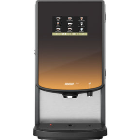 Bravilor Bonamat Bolero 43 Instant Beverage Machine with 4 canisters, fast brewing, and energy-saving mode, ideal for serving coffee, hot chocolate, and milk-based drinks in high-demand environments.