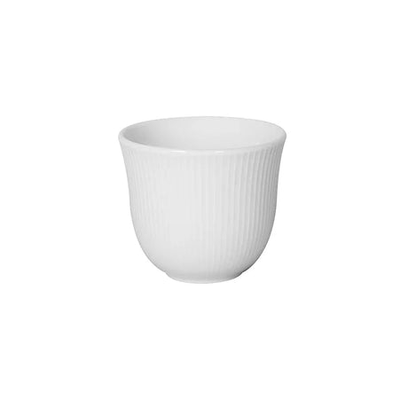 Loveramics Brewers 250ml Embossed Cappuccino / Drip Coffee Tasting Cup - White