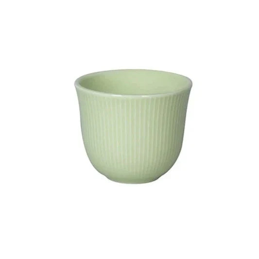 Loveramics Brewers 150ml Embossed Cappuccino Tasting Cup - Celadon Green
