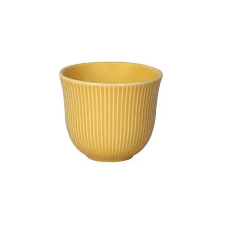 Loveramics Brewers 150ml Embossed Cappuccino Tasting Cup - Yellow