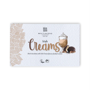 Whitakers Dark Chocolate Irish Cream Fondant Creams 150g  | Redber Coffee