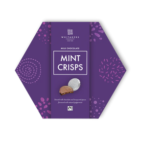 Whitakers Milk Chocolate Mint Crisp 165g | Redber Coffee