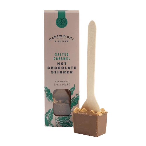 Cartwright & Butler Salted Caramel Hot Chocolate Stirrer | Redber Coffee