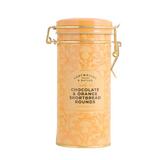 Cartwright & Butler Chocolate & Orange Shortbread Rounds in Tin — Wholesale