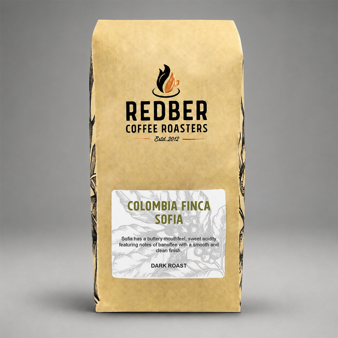 Colombia Finca Sofia Dark 1kg Ground Coffee — Wholesale