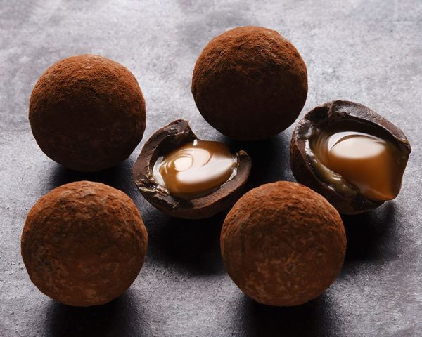 Charbonnel et Walker Dark Sea Salt Caramel Truffles 120g — Wholesale