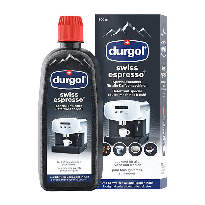 Durgol Swiss Descaler for Espresso Machine 500ml Compatible with All Coffee Makers
