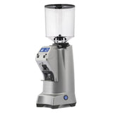 Coffee grinder with digital display on a white background