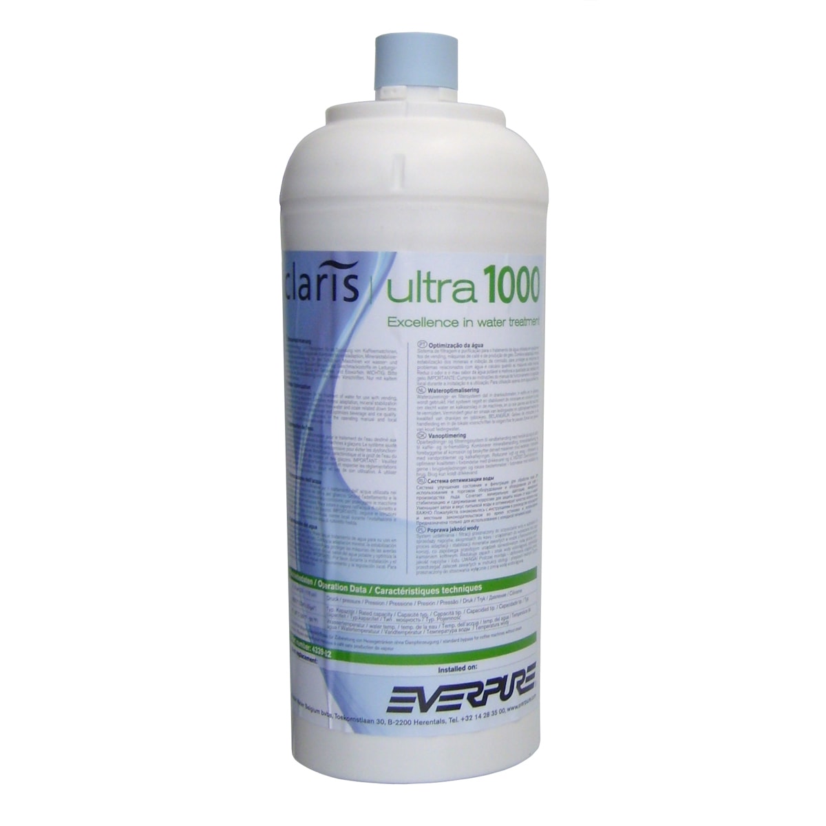 Claris, Everpure Claris Ultra Water Filter Cartridges 250/500/1000/1500/2000, Redber Coffee