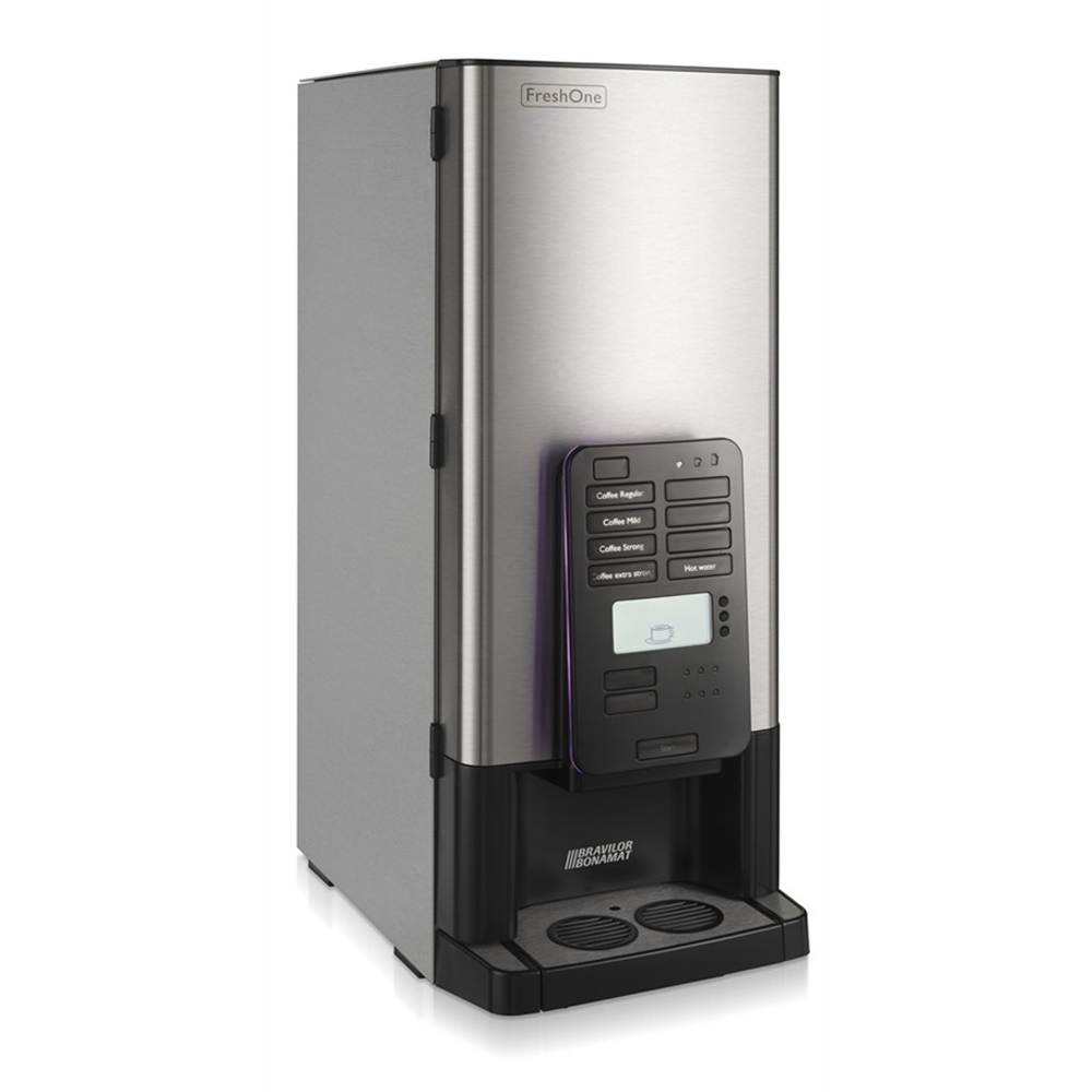 Bravilor Bonamat FreshOne Filter Coffee Machine with compact design, fresh brew technology, and digital controls for professional coffee service.