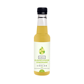 Simply Elderflower Lemonade cooler syrup, 250ml bottle