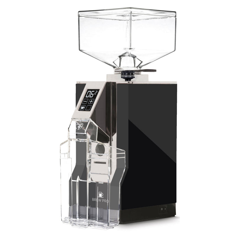 Eureka Mignon Brew Pro 55mm Flat Blade Commercial Coffee Grinder in Black – main product photo