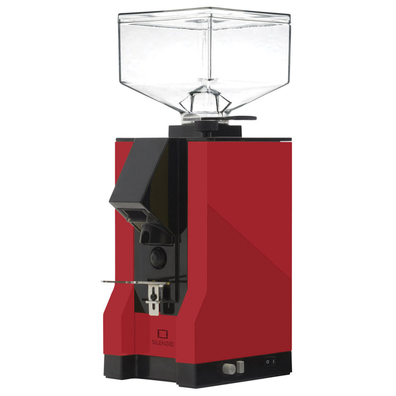 Commercial Eureka Mignon Silenzio Coffee Grinder - Red
