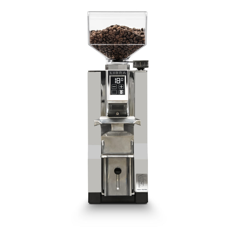 Commercial Eureka Mignon Libra Coffee Grinder - Chrome 16CR