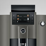 Front view of the JURA W4 Professional bean-to-cup coffee machine.