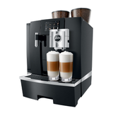 JURA GIGA X8 professional coffee machine with dual grinders and 4.3'' touchscreen, ideal for high-volume environments I Redber Coffee
