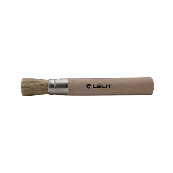 Lelit Cylindrical Knock Box with Cloth & Brush