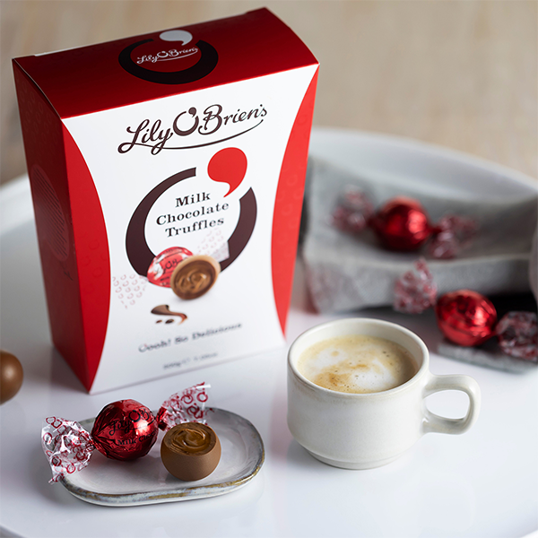Lily O'Brien's Milk Chocolate Truffles 200g Exp August 2026 — Wholesale
