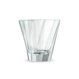 Loveramics Urban Glass Twisted Cappuccino Glass 180ml - Clear