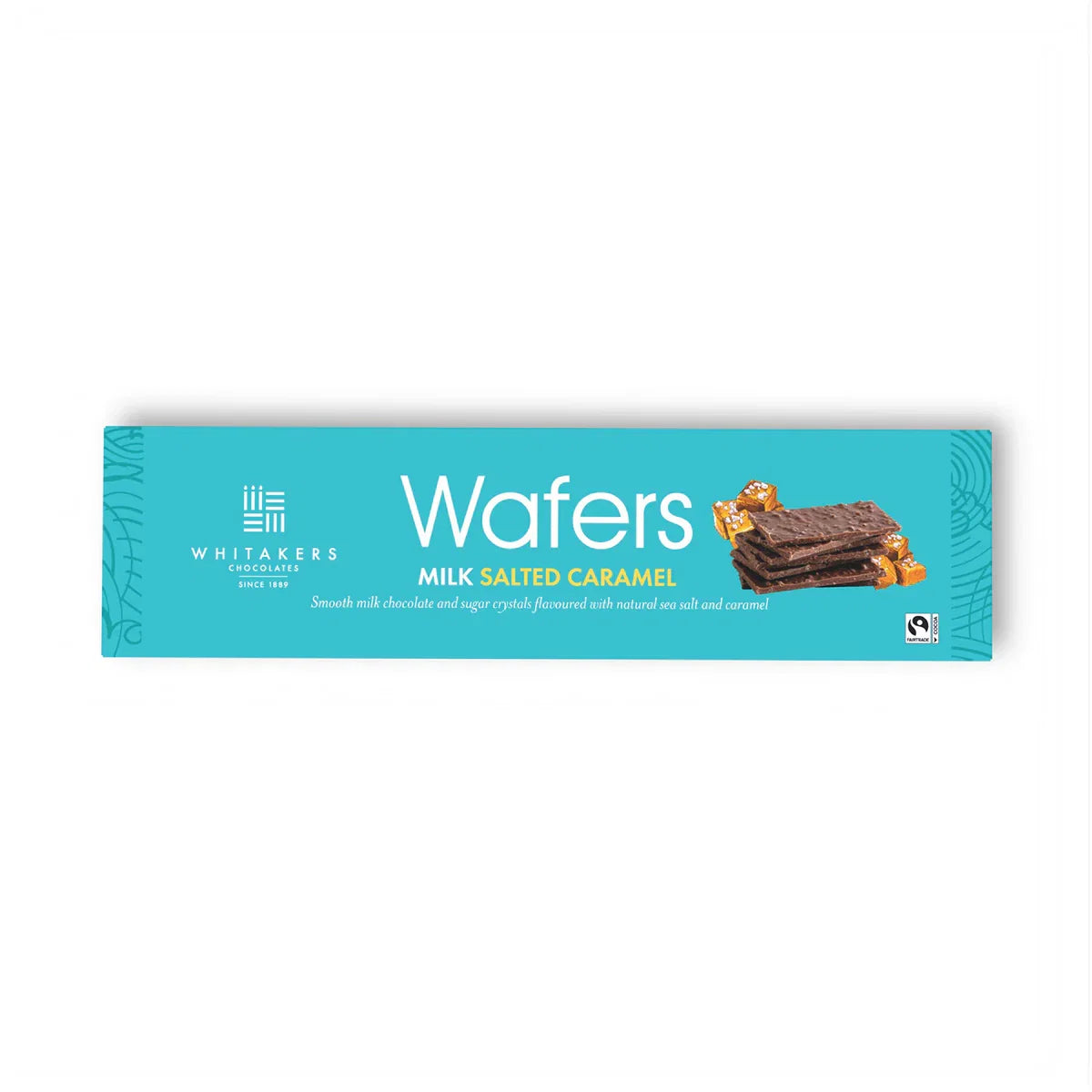 Whitakers Milk Chocolate Salted Caramel Wafer Thins 175g — Wholesale