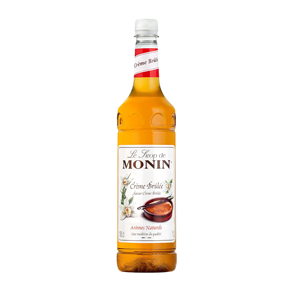 Monin Coffee Syrup 1L - Crème Brûlée — Wholesale