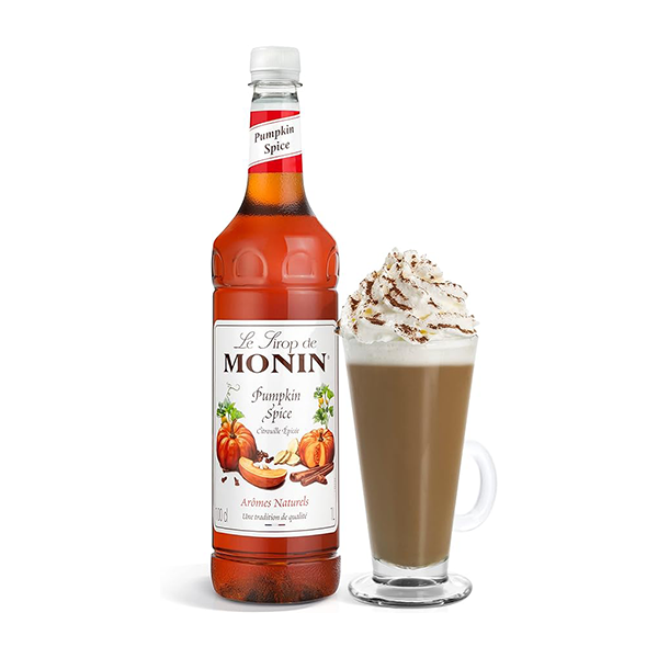 Monin Coffee Syrup 1L - Pumpkin Spice — Wholesale