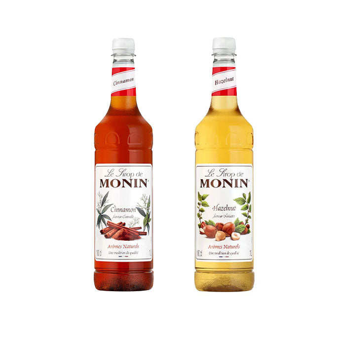 Monin Coffee Syrup 2 x 1L - Bundle — Wholesale