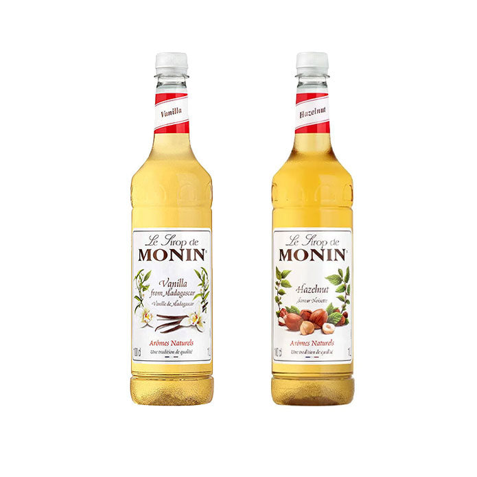 Monin Coffee Syrup 2 x 1L - Bundle — Wholesale