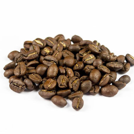 PILE OF PANAMA BOQUETE FINCA HORTIGAL COFFEE BEANS FROM REDBER