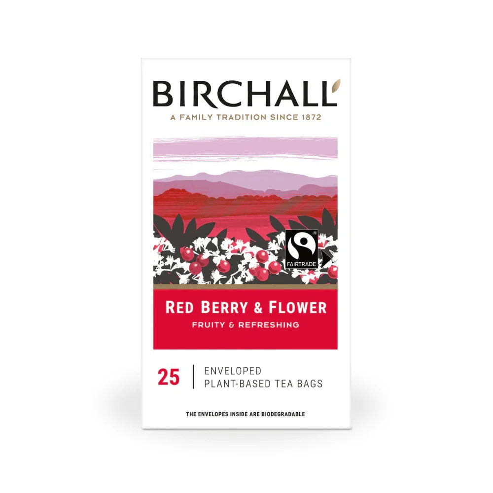 Birchall Enveloped Tea Bags 25pcs - Red Berry & Flower — Wholesale